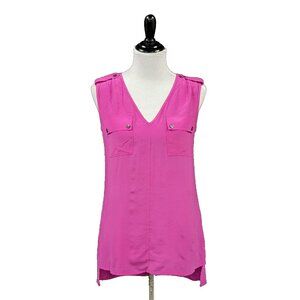 Trina Turk Sleeveless Silk Top